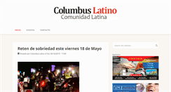 Desktop Screenshot of columbuslatino.com